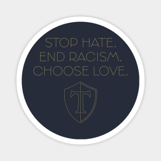 Webster Thomas HS 22-23 Choose Love (gold) Magnet